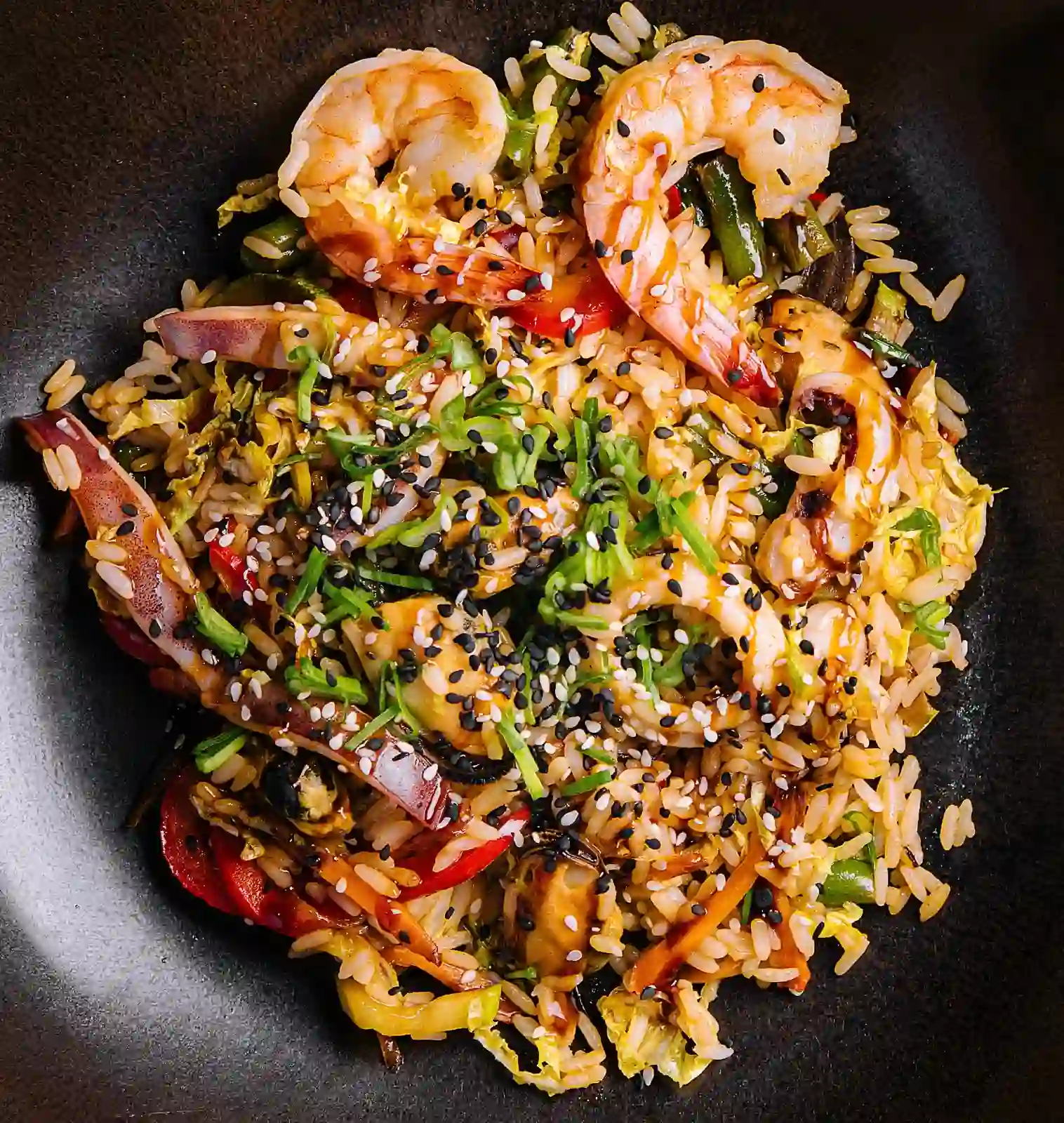 Seafood Bhuteko Bhat