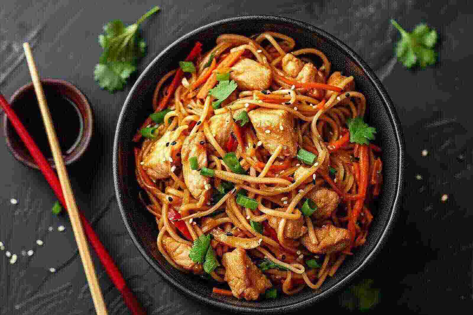 Buff Sukuti Chowmein